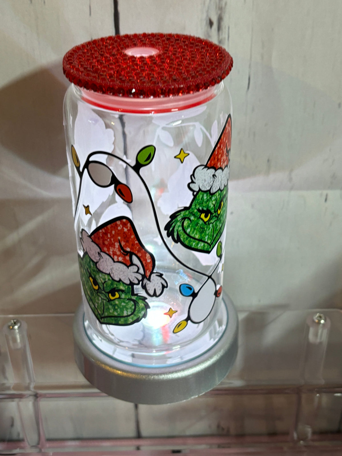 Sparkley Mean Man Cup