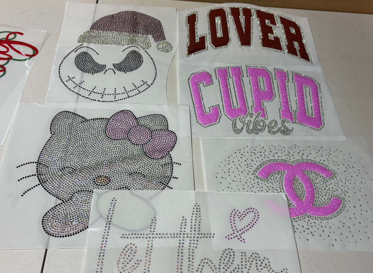 GLITTER & GLAM TRANSFERS BUNDLE