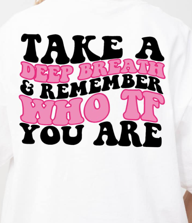 Take A Deep Breath **TWO PART PRINT**