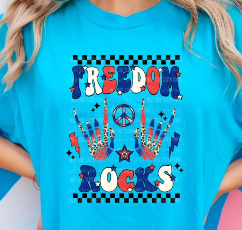 FREEDOM ROCKS TEE