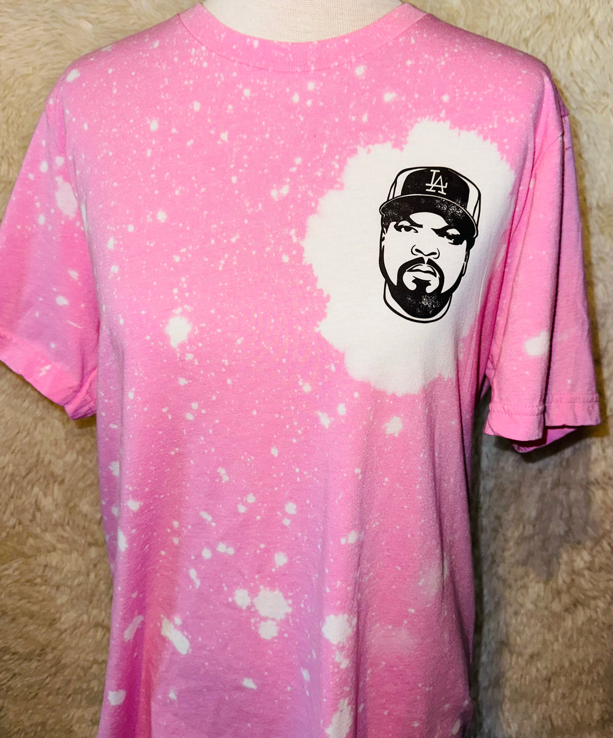BLEACHED 2 PART YOU CAN DO IT TEE