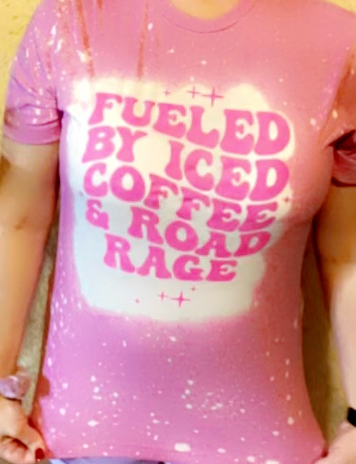 BLEACHED FUELED BY ICED COFFEE TEE