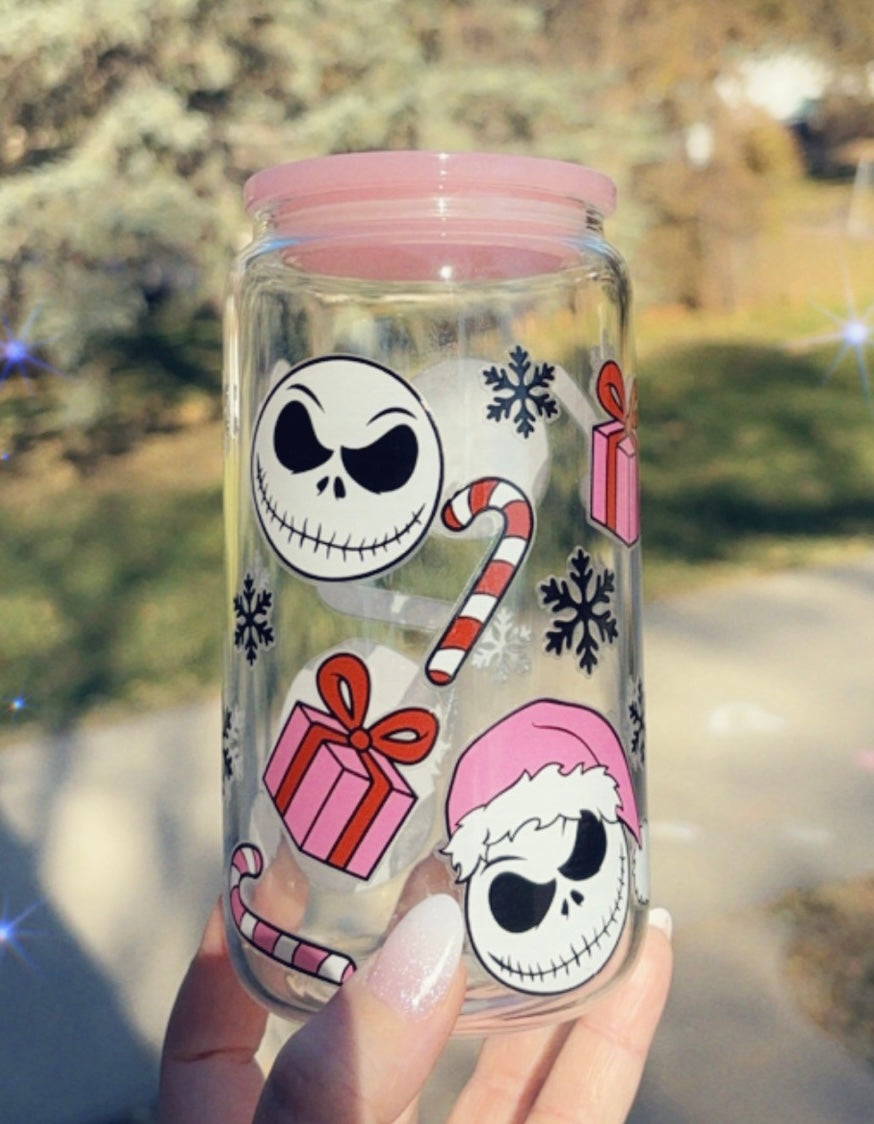 Pink Jack Skull Cup