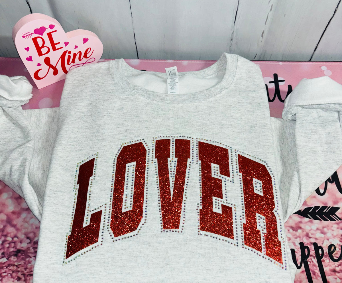 GLITTER GLAM RHINESTONES LOVER