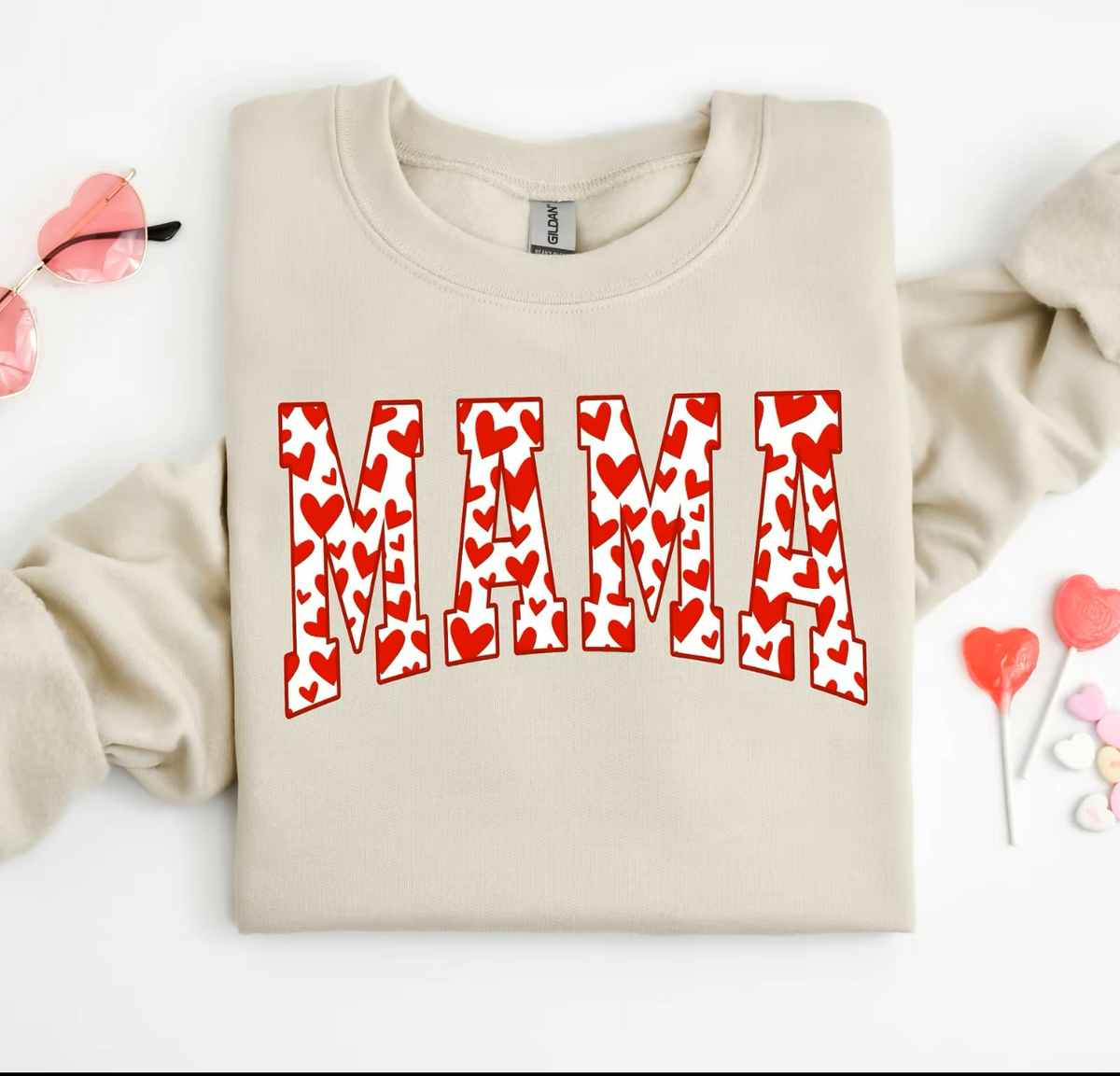 RED MAMA HEARTS