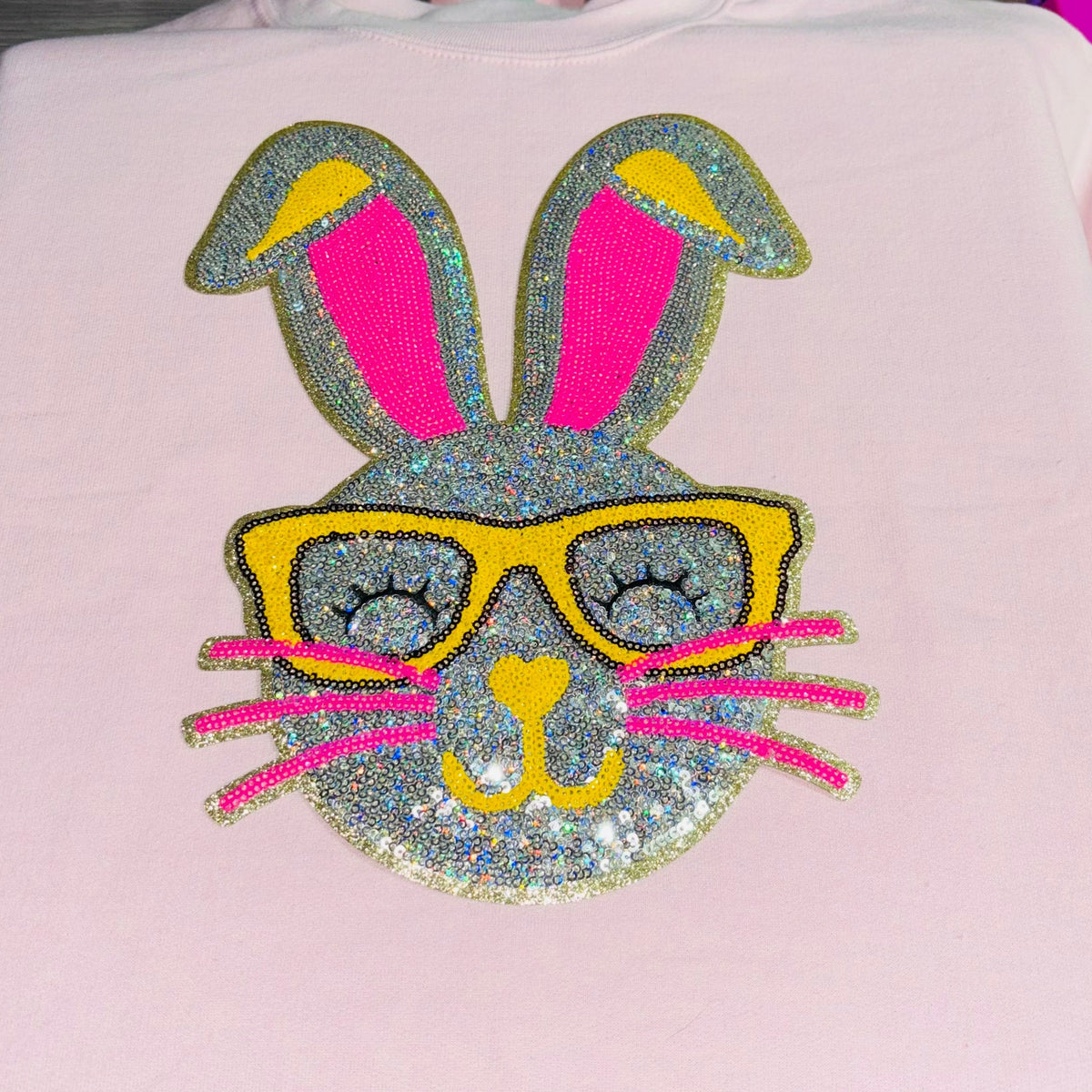 BUNNY CHENILLE PATCH