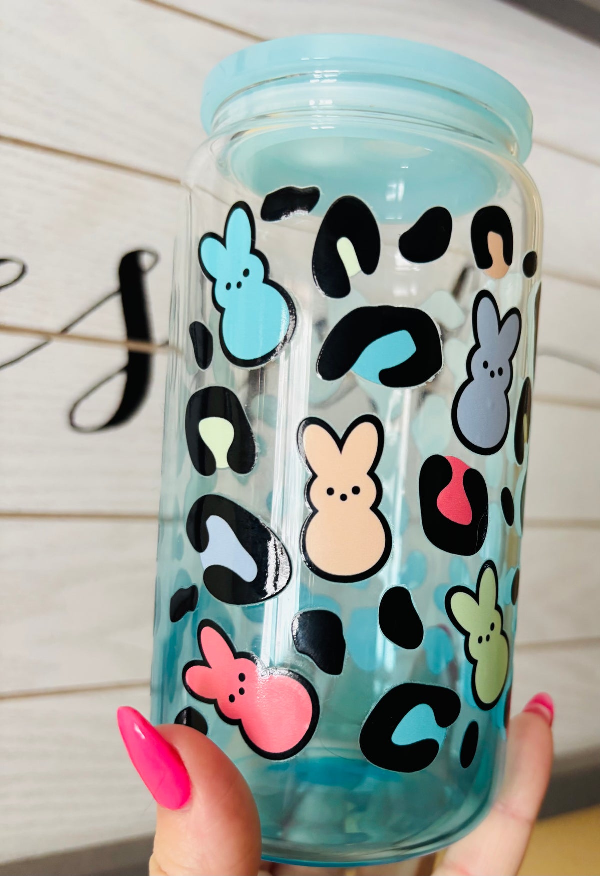 Cheetah Peeps 16oz Cup