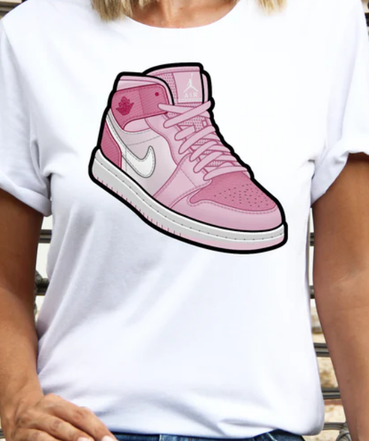 PINK SHOE TEE