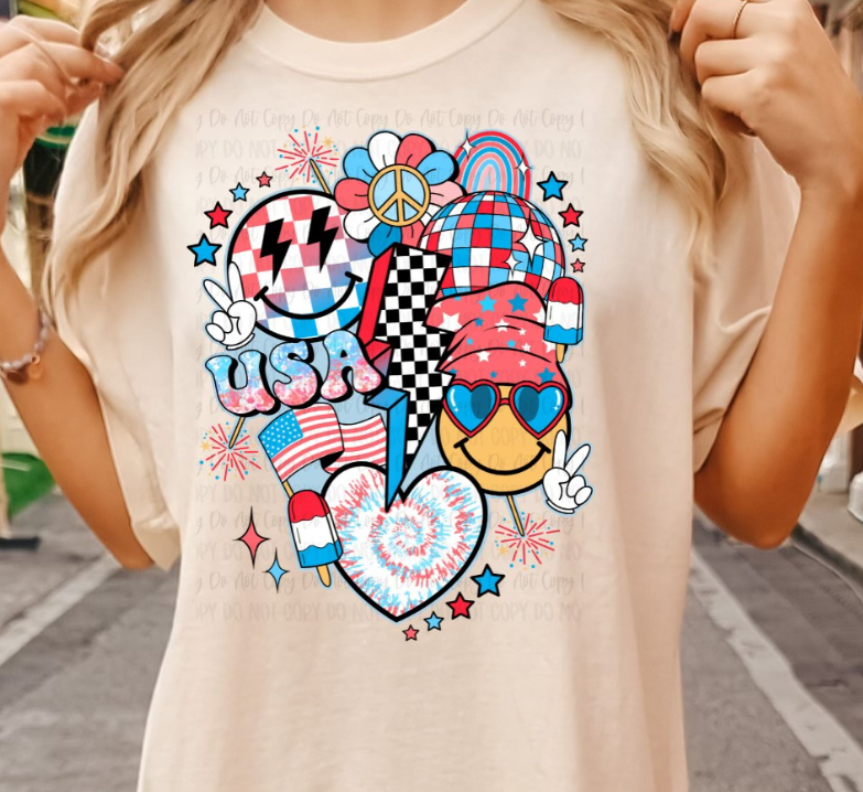 RETRO FOURTH TEE