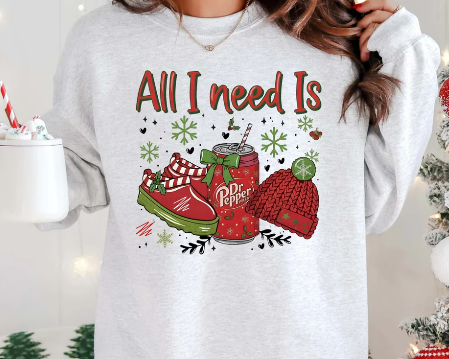 All I need Is Dr P Sweater/Tee