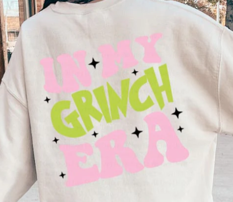GRNCH ERA PINK SWEATER