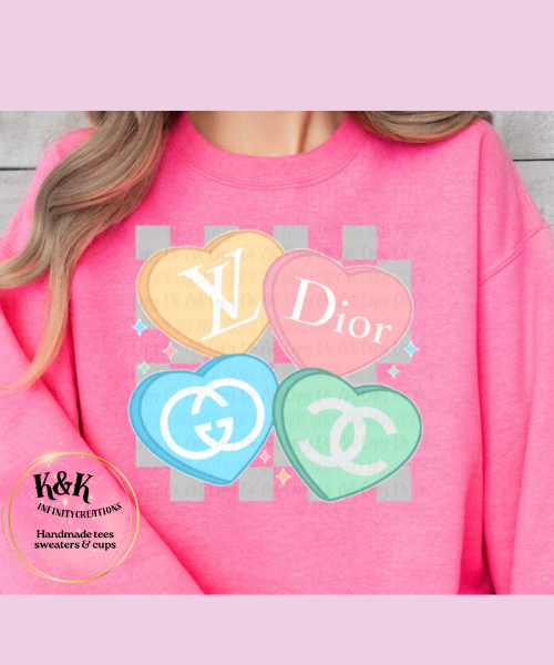 Designer Hearts sweater