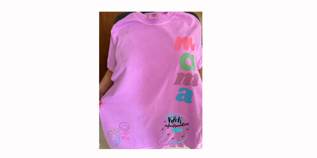 Retro Mama Comfort Colors Tee